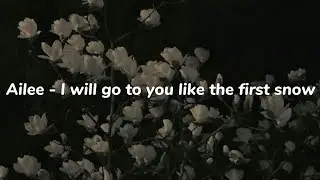 Ailee - I will go to you like the first snow (slowed + reverb)