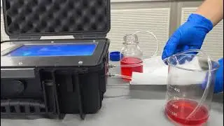 #198# Portable Oil Particle Size Tester-Large Screen Version  #test #zhiwei