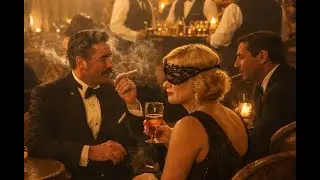 Golden Smoke & Silk | 1920s Ballroom Jazz Ambience