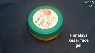 Himalaya kesar face gel review | non sticky gel | Beauty pie
