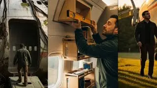 Abandoned Boeing 747 to Secret Forest Home – Full Silent ASMR 