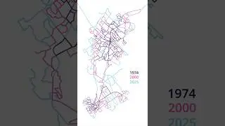 GRT system map timelapse