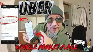 Uber Vehicle Marketplace: Rentals, Fixed Pay, Percent Spits, Vs Buying Your Own Vehicle (Snowed In)