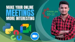 Automated Google Meet and Zoom Meetings using Python and OpenCV | Auto Mute and Unmute Mic | Bangla