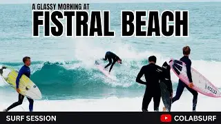 Morning Glass At Fistral Beach | Surfing Cornwall.