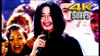 Michael Jackson - 2006 WORLD MUSIC AWARDS - 4K 50FPS AI UPSCALE - BEST QUALITY!!!