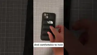 The north face puffer case #shorts #viral #trending #phonecase #phone #pufferjacket
