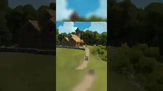 Quick Little Medieval Village Church In Foundation 💒
