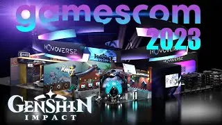 #Genshin Booth @ gamescom 2023