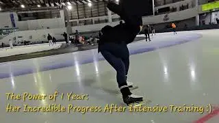 1년 남짓 땀흘린 노력의 결실👍 The Unbelievable Improvement #speedskating #schaatsen #amateur_skate_lover