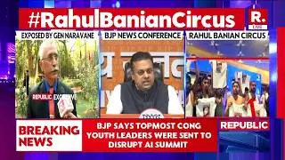 BJP Says Top Most Congress Youth Leaders Were Sent to Disrupt AI Summit 2026 | BREAKING LIVE