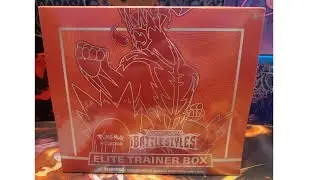 Pokemonm Opening Battle Styles ETB