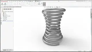 What's New in SOLIDWORKS 2017 Part : Hourglass Spring | SOLIDWORKS 2018