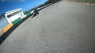 Derbi variant, trucada 74cc Metrakit. En circuito