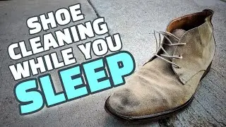 ASMR | EXPERT Suede Cleaning