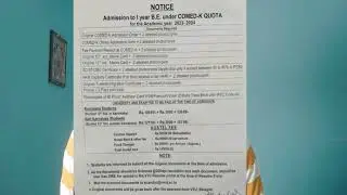Comedk 2023 - Documents Required (Offline reporting)