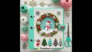 Crochet Christmas Binder Cover Ideas | Handmade Holiday Accessories