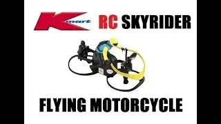 KMART RC SKY RIDER FLYING MOTORCYCLE / UDIRC U66