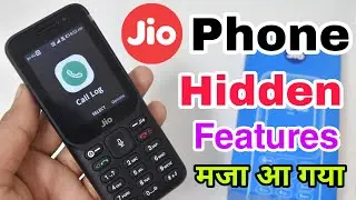 New Jio Phone Hidden Features | मजा आ गया | Home Screen Setting 🔥