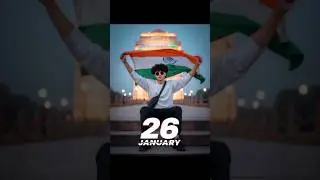 26 January Photo Editing 2026 | Republic Day AI Photo Editing | Gemini Photo Edit  #shorts