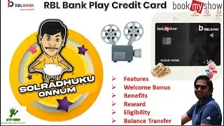 📽️🍿 Looking for entertainment credit card? 🎥 RBL Bank Play Credit Card 🍿 Bookmyshow play credit card