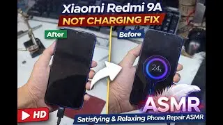 Xiaomi Redmi 9A Not Charging Fix  Satisfying & Relaxing Phone Repair ASMR