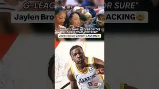 Back when Jaylen brown made it clear he wasn&rsquo;t a fan of Bronny James&hellip;. #nbanation #nba #dunk #hoops