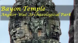 2022 Bayon Temple Angkor Wat Ancient Travel Archaeology Lost World Ruin South East Asia Cambodia