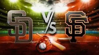 Padres Vs Giants MLB Monday Night Baseball Simulation Game