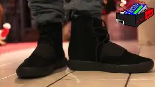ADIDAS YEEZY BOOST 750 BLACK ON FEET
