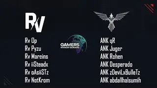 GWB 1st MW CHAMPIONSHIP FINAL  RV vs ANKAA