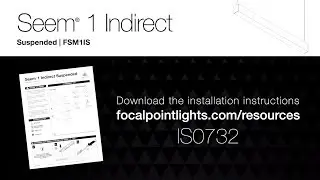 Seem 1 Indirect Suspended Installation Instructions