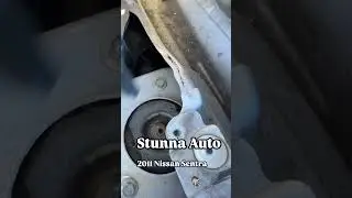 2011 Nissan Sentra, how to change front strut #automobile #mechanic