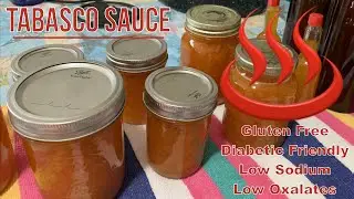 23-006 Tabasco Sauce - Gluten Free, Diabetic Friendly, Low Sodium, Low Oxalates