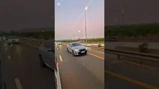 🔥 Evening Drive with the Beast &mdash; BMW X6 M Power on Dubai Highway 🏎️💨 | Luxury Vibes