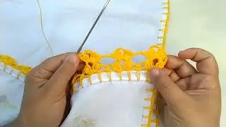 BARRADO CROCH&Ecirc; 🧶 #barradodecroche #crochet 