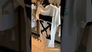 OFF-WHITE 2020 COLLECTION PRINT DRIPPING ARROW OVER JERSEY T-SHIRT