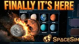 FINALLY ITS HERE GUYS!! Universe Sandbox Competitor?!