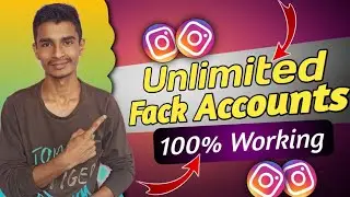 Instagram Fack Account Kase Bnaye | Instagram Unlimited Fack Account 2023