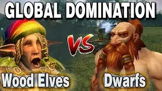 THE ULTIMATE END TO DWARF GLOBAL DOMINATION! | WARHAMMER II - Mortal Empires (Dwarfs)|SurrealBeliefs
