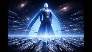 Supreme Chancellor John Ruben sends a holographic image to the fleet