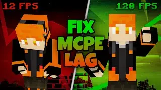 Fix Lag in Minecraft PE (2025)🔥! Best Settings + Mod to Boost FPS 🔥!