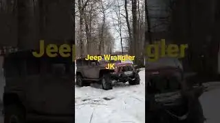 Jeep Wrangler JK Unlimited Rubicon off-road snow