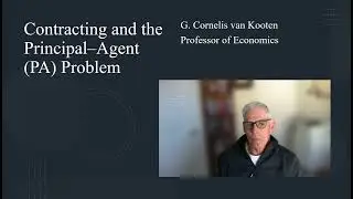 Chapter 7: Contracting & Principal-Agent Problem