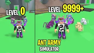 BUYING TEAM OF RARE ANTS Roblox Ant Army Simulator
