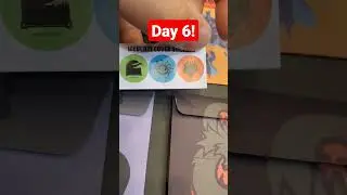 Day 6 Opening the D&D Official Countdown Gift Calendar! #dnd #nerdimmersion #shorts