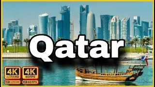 One Minute Qatar Street-View | Doha Qatar In 4K HD (60fps) |Flying Over Qatar | Qatar Walking Tour.