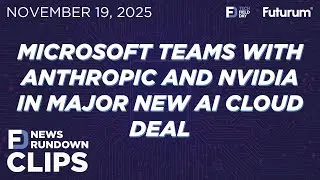 Microsoft объединяется с Anthropic и NVIDIA в новой крупной сделке по облачному ИИ-решению