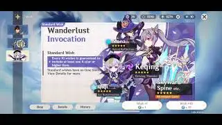 [Genshin Impact] Standard Wish v1.5 - 10x Wanderlust Invocation (2nd attempt) | Gacha Time!
