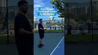 Two Simple Forehand Tricks To Hit Harder